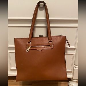 Rebecca Minkoff Chestnut Brown leather bag.